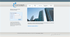 Desktop Screenshot of concept.co.za